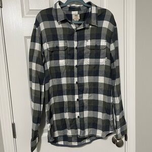 Vans plaid flannel shirt